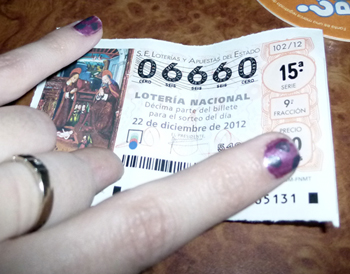 El número 06660 de la Lotería de Navidad reparte 30.000 euros